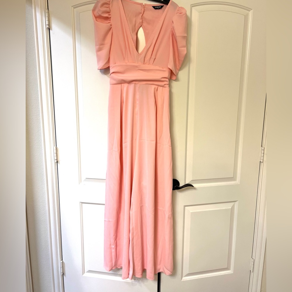 🌺Chic Me Jumpsuit, Light Pink Sz M